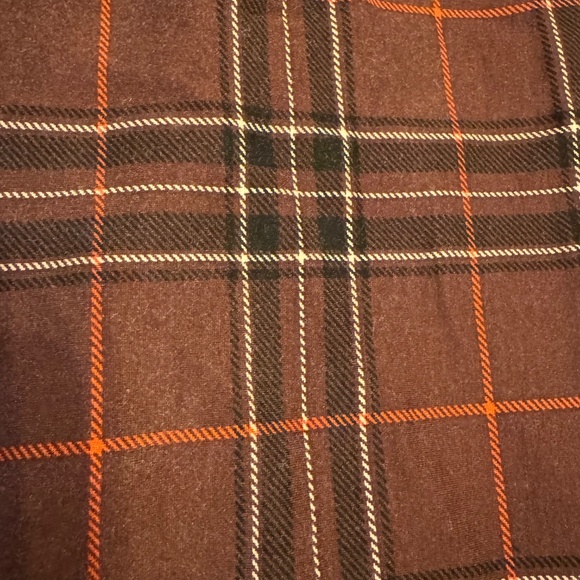 Torrid Studio Pull-On Pocket Pixie Wide-Leg Pants – Burgundy Plaid - Picture 3 of 9